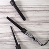 3 Piece Tourmaline Curling Wand Set - Zebra Print - RoyaleUSA