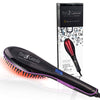 Hair Straightening Brush Heated Ceramic Straightener Comb - Black | (Factory Direct Sanitized Unboxed Product with 5 year Unconditional Warranty) - RoyaleUSA
