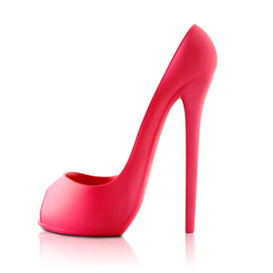 Cinderella Shoe Hair Tools Holder - Red - RoyaleUSA