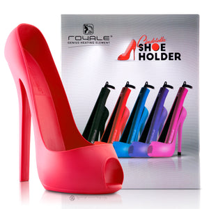 Cinderella Shoe Hair Tools Holder - Red - RoyaleUSA