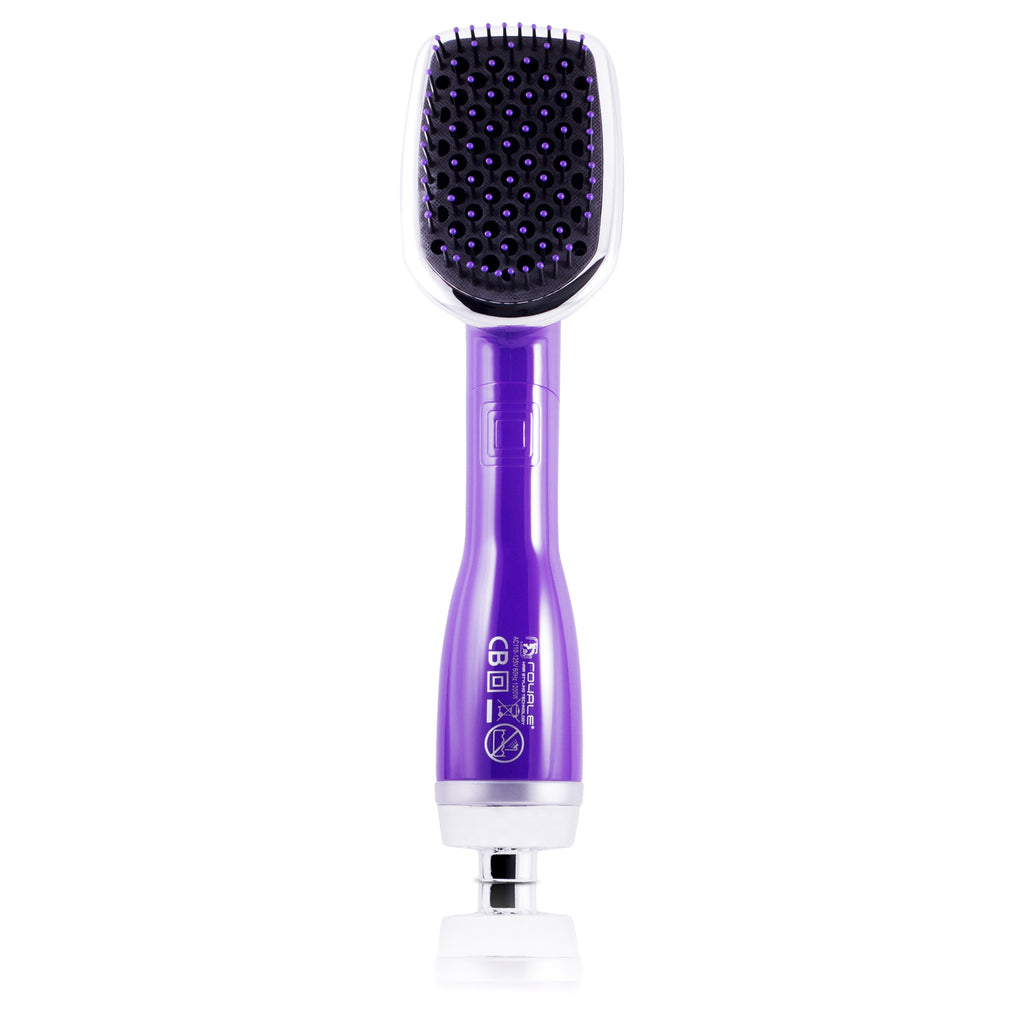 3 in 1 Drying Brush, Styler, & Detangler - Purple - RoyaleUSA