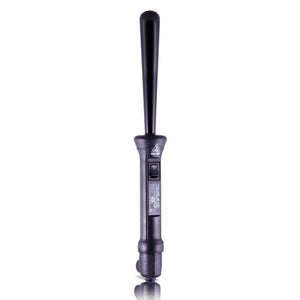 Cool Tip Reverse Curls Tourmaline Curling Wand - Black - RoyaleUSA