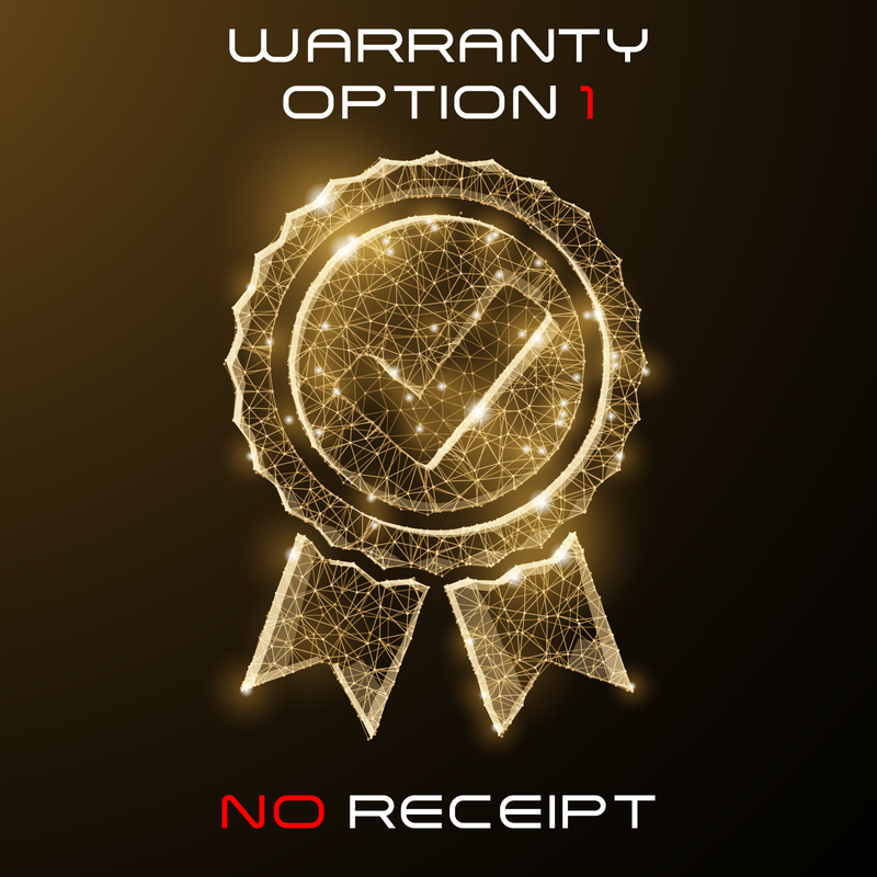 Warranty Option 1 - Shipping & Handling - No Receipt - RoyaleUSA